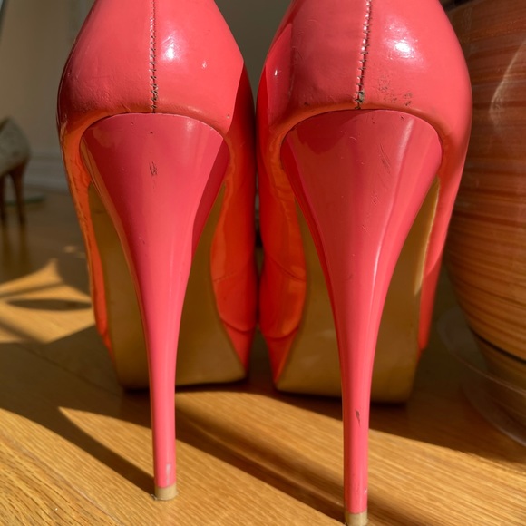 Summer Coral pump heels 9 - Picture 4 of 10